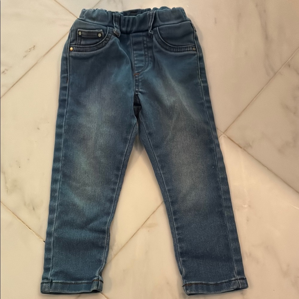 Girls Mayoral jeggings with elastic band